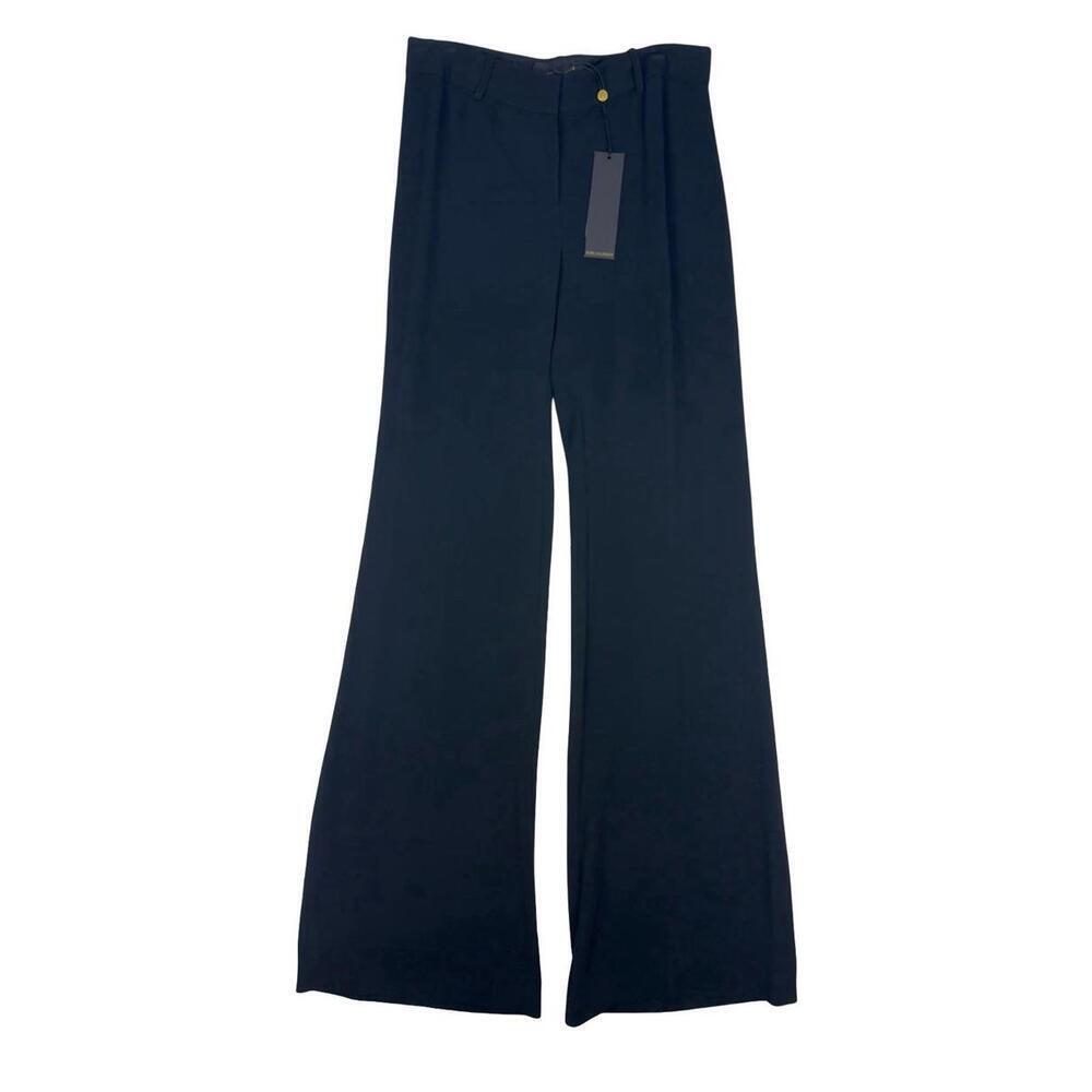 Kobi Halperin Melina Pant Wide Leg Trousers Black Size 2 US